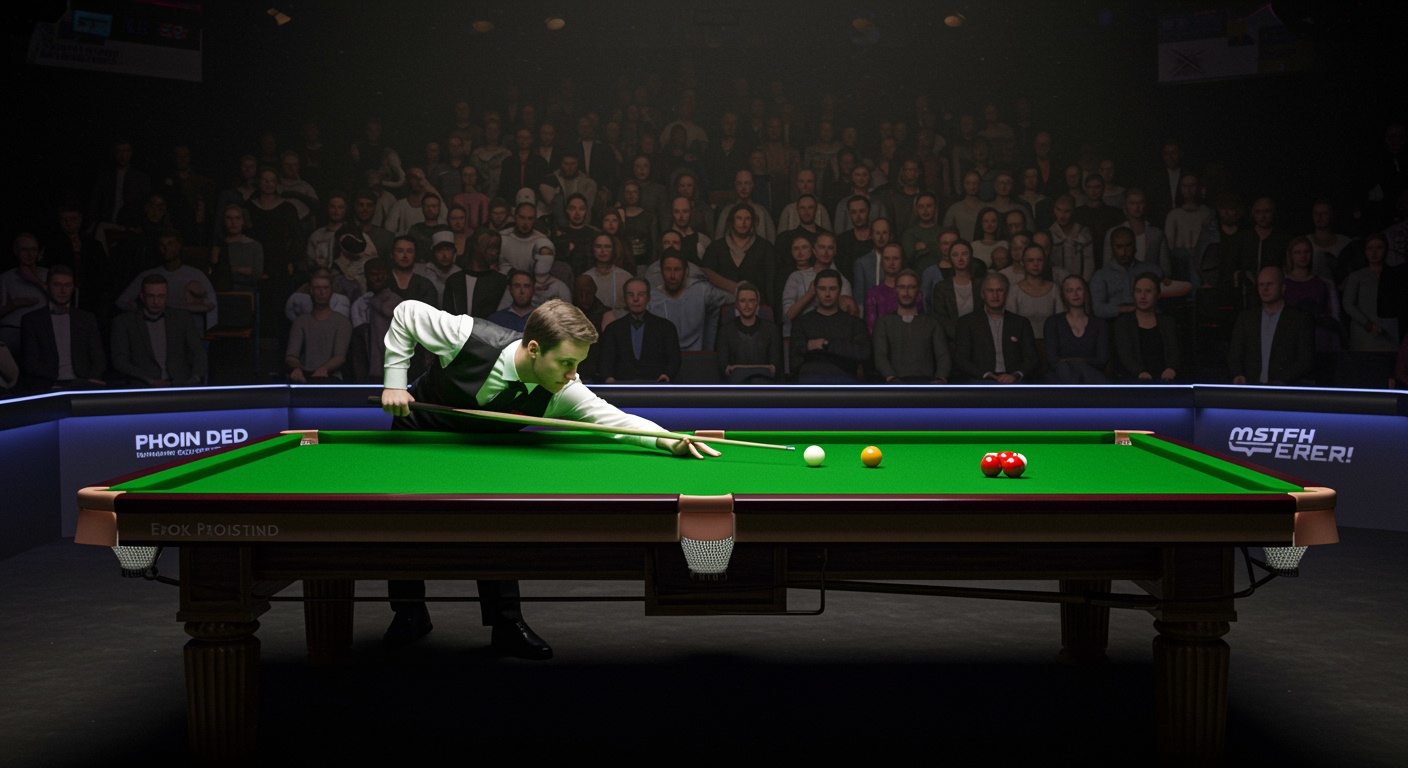 Hyper,Realistic,High,Resolution,Image,Of,A,Snooker,Player,Playing
